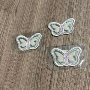 SCL Butterfly Patches - NEW, sold as set of 3 stoney clover lane